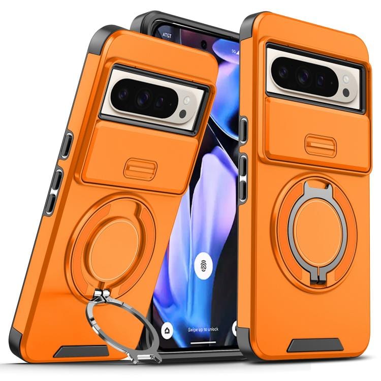 Sliding Camshield Ring Holder Phone Case