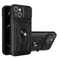 Sliding Camshield TPU+PC Phone Case with Card Slot�������...