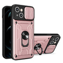 Sliding Camshield TPU+PC Phone Case with Card Slot�������...