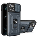 Sliding Camshield TPU+PC Phone Case with Card Slot�������...