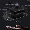 Sliding Camshield TPU+PC Phone Case with Card Slot�������...