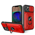 Sliding Camshield TPU+PC Phone Case with Card Slot�������...