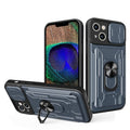 Sliding Camshield TPU+PC Phone Case with Card Slot�������...