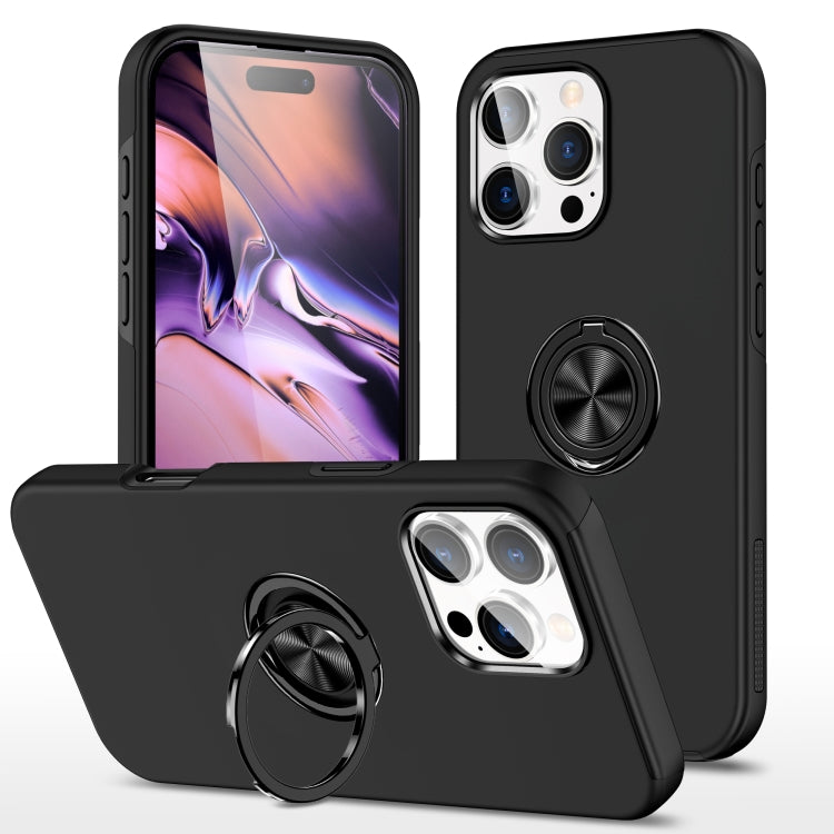 iPhone 16/17 Series Magnetic Case with Invisible Ring Holder