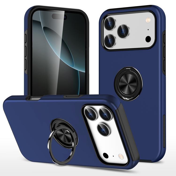 iPhone 16/17 Series Magnetic Case with Invisible Ring Holder