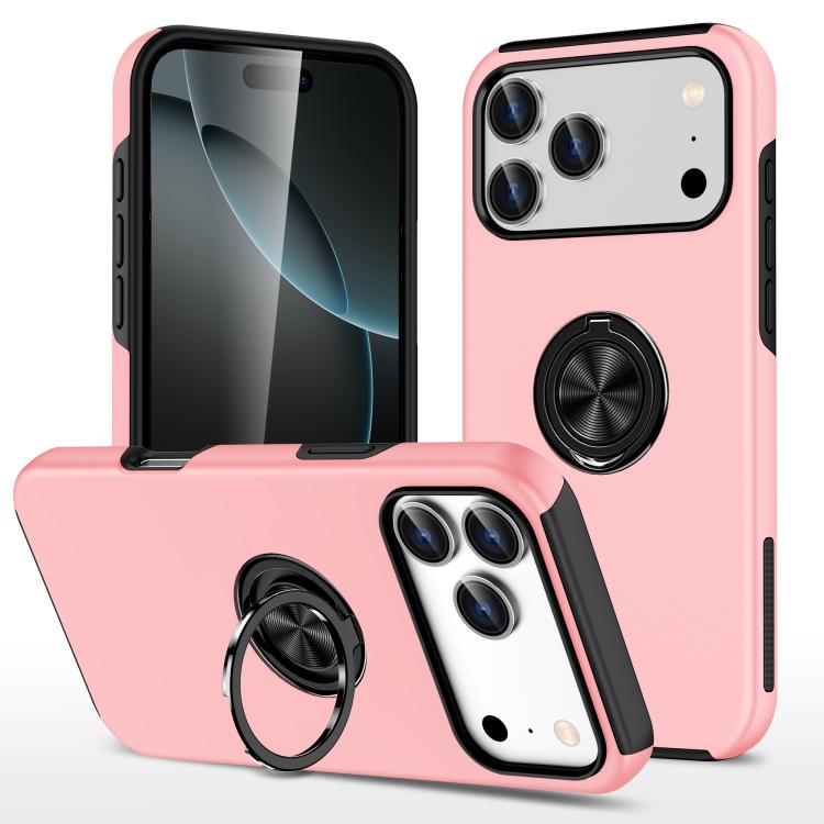 iPhone 16/17 Series Magnetic Case with Invisible Ring Holder