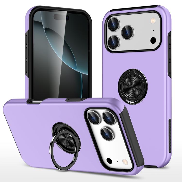 iPhone 16/17 Series Magnetic Case with Invisible Ring Holder