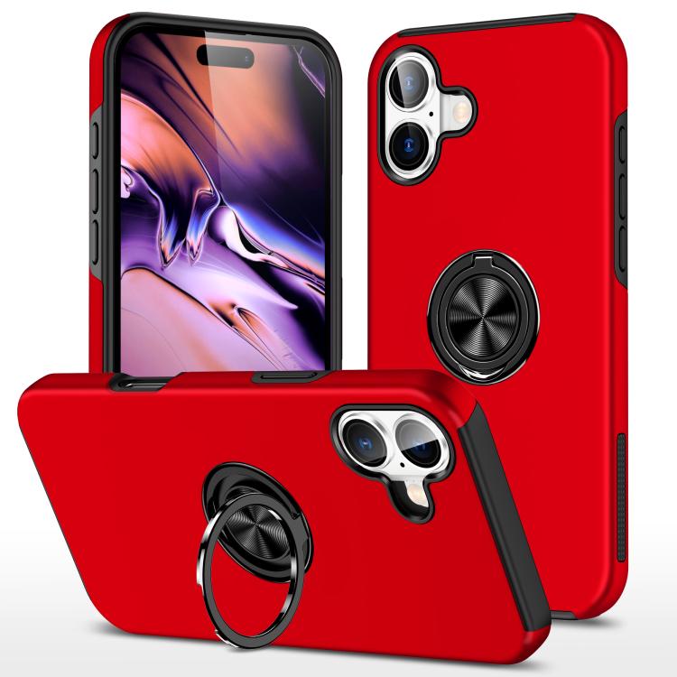 iPhone 16/17 Series Magnetic Case with Invisible Ring Holder