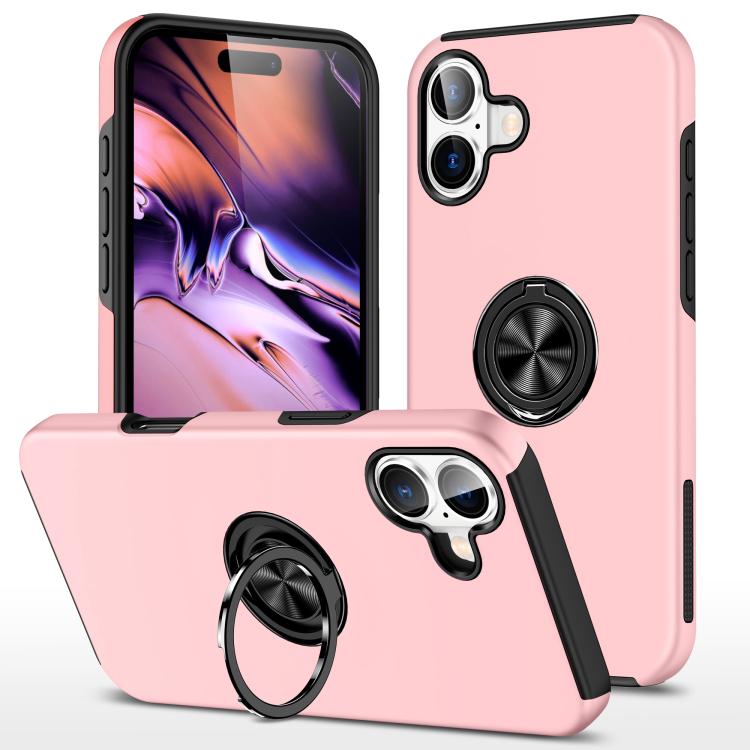 iPhone 16/17 Series Magnetic Case with Invisible Ring Holder