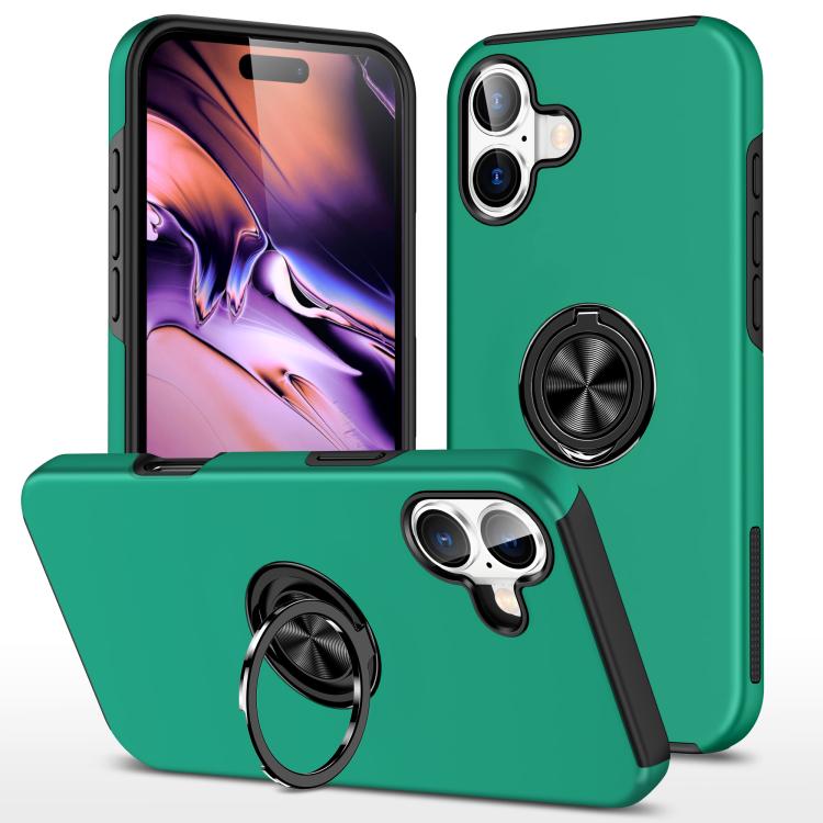 iPhone 16/17 Series Magnetic Case with Invisible Ring Holder