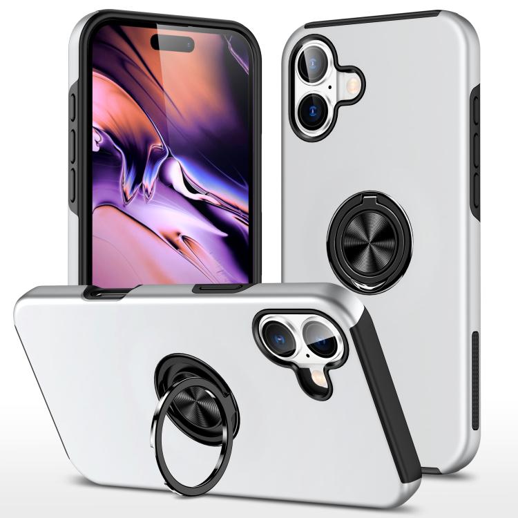 iPhone 16/17 Series Magnetic Case with Invisible Ring Holder