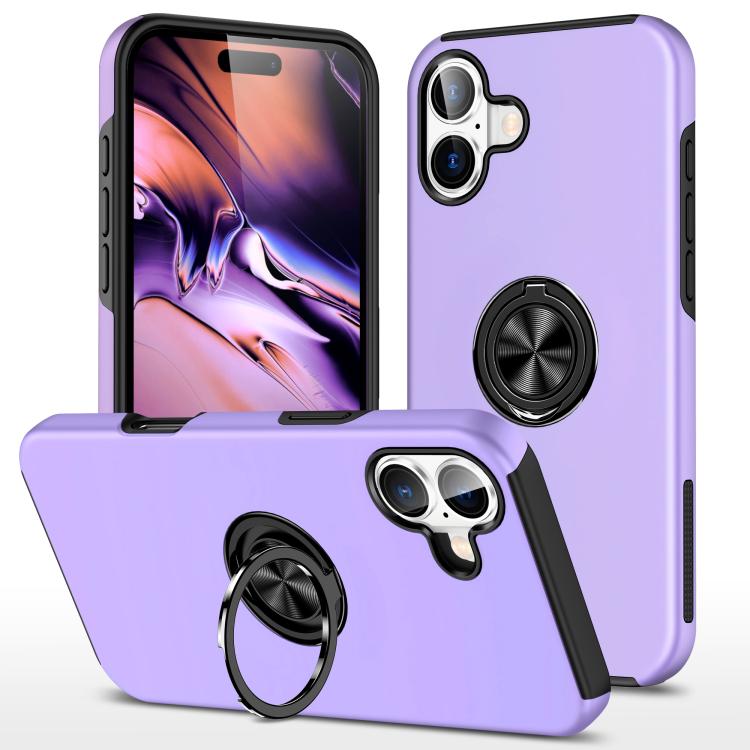 iPhone 16/17 Series Magnetic Case with Invisible Ring Holder