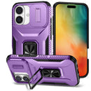 Sliding Camshield Holder Phone Case, For iPhone 16 Plus
