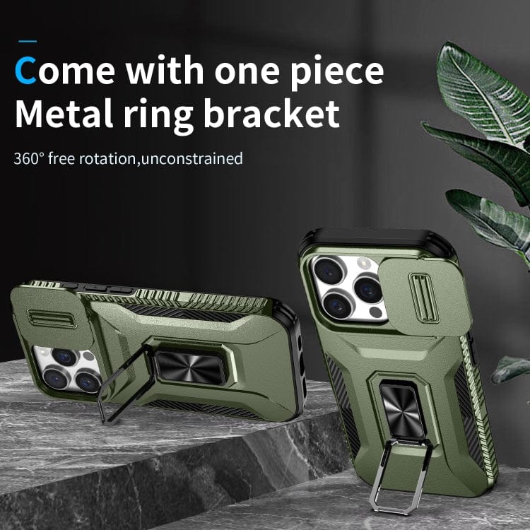 Sliding Camshield Holder Phone Case, For iPhone 16 Pro Max