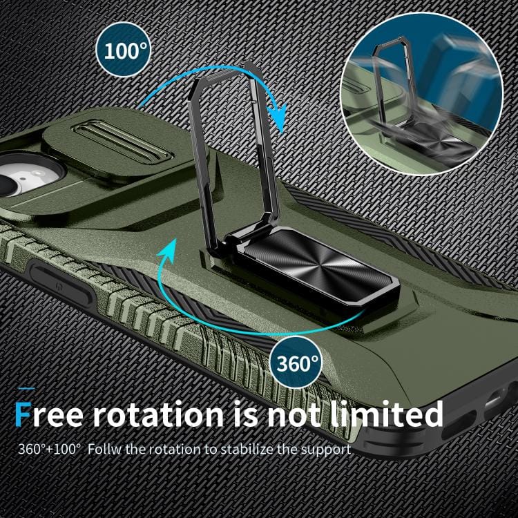 Sliding Camshield Holder Phone Case, For iPhone 16e