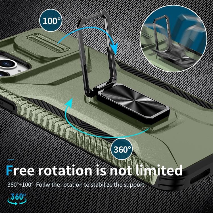 Sliding Camshield Holder Phone Case, For iPhone 11 Pro Max