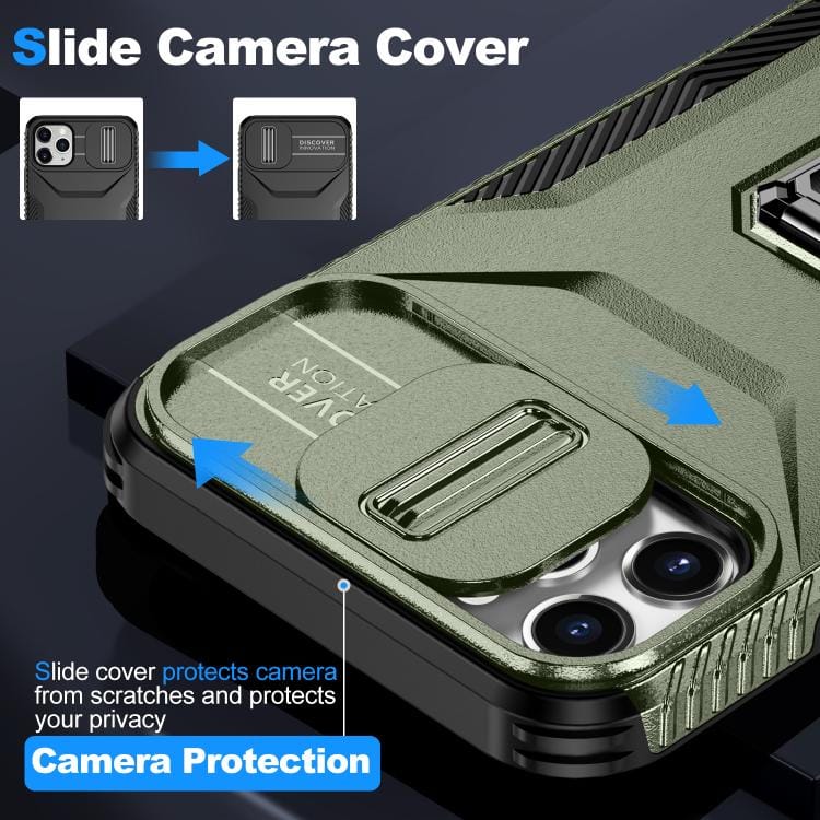 Sliding Camshield Holder Phone Case, For iPhone 11 Pro Max