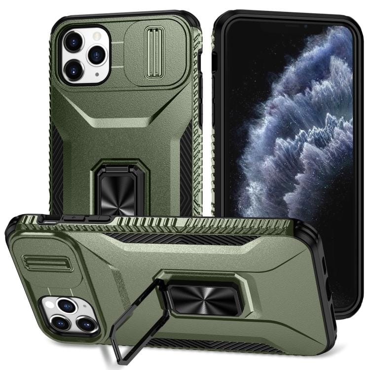 Sliding Camshield Holder Phone Case, For iPhone 11 Pro Max