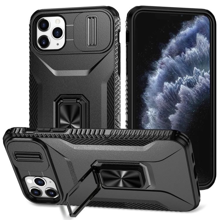 Sliding Camshield Holder Phone Case, For iPhone 11 Pro Max