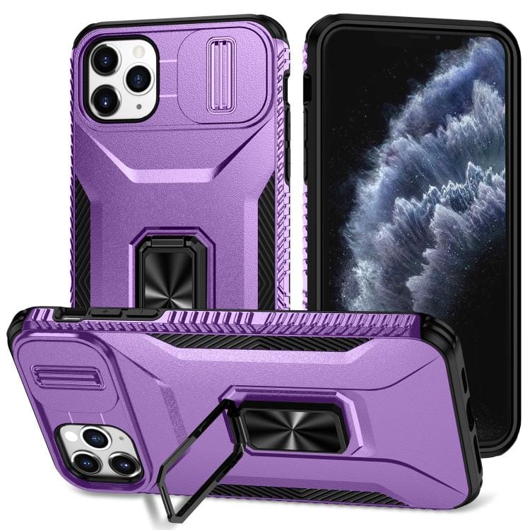 Sliding Camshield Holder Phone Case, For iPhone 11 Pro Max