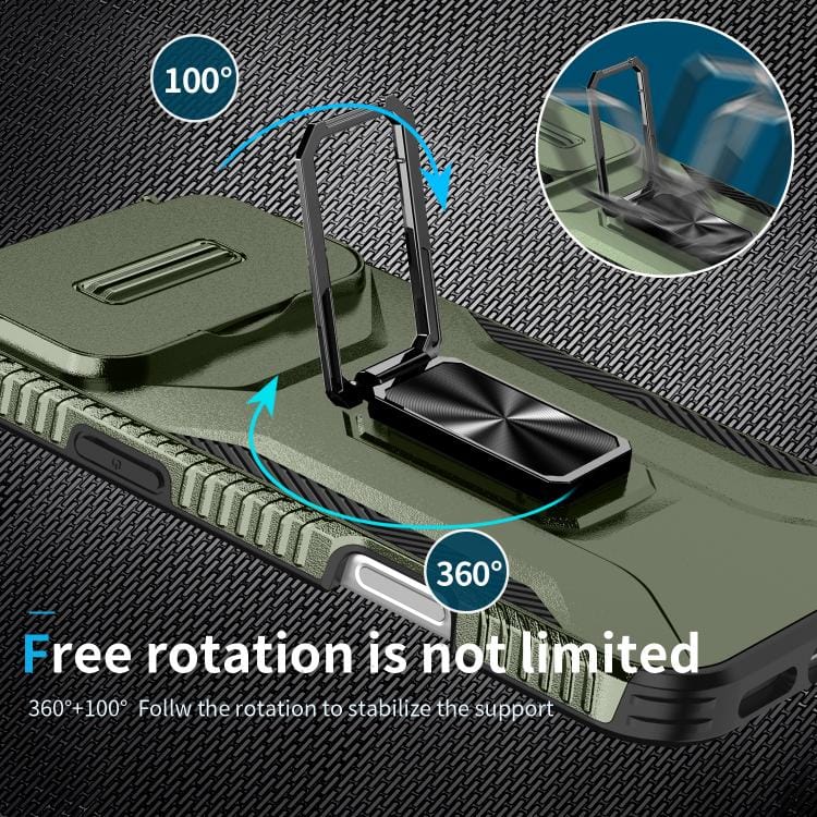 Sliding Camshield Holder Phone Case, For iPhone 17 Pro Max