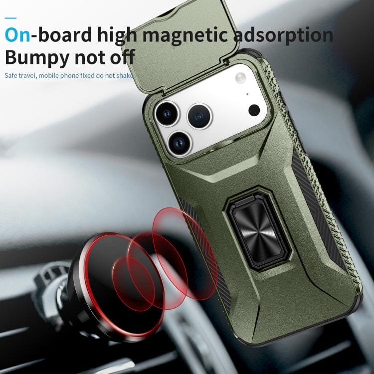 Sliding Camshield Holder Phone Case, For iPhone 17 Pro Max