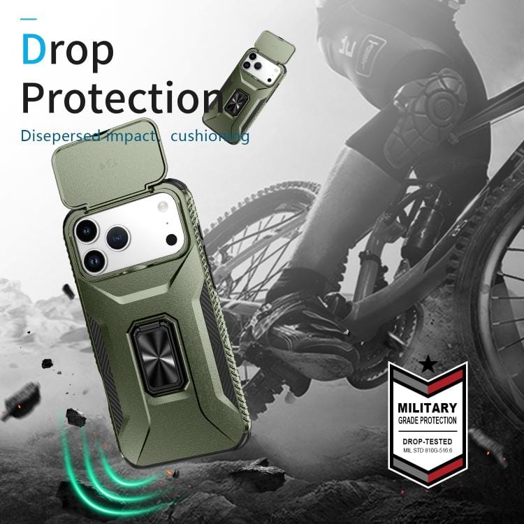 Sliding Camshield Holder Phone Case, For iPhone 17 Pro Max