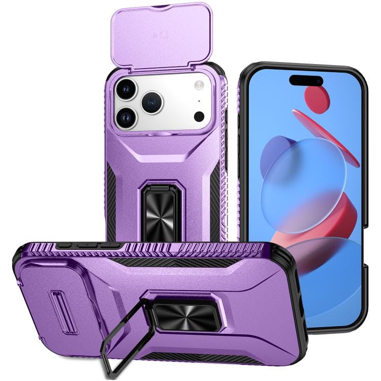 Sliding Camshield Holder Phone Case, For iPhone 17 Pro Max