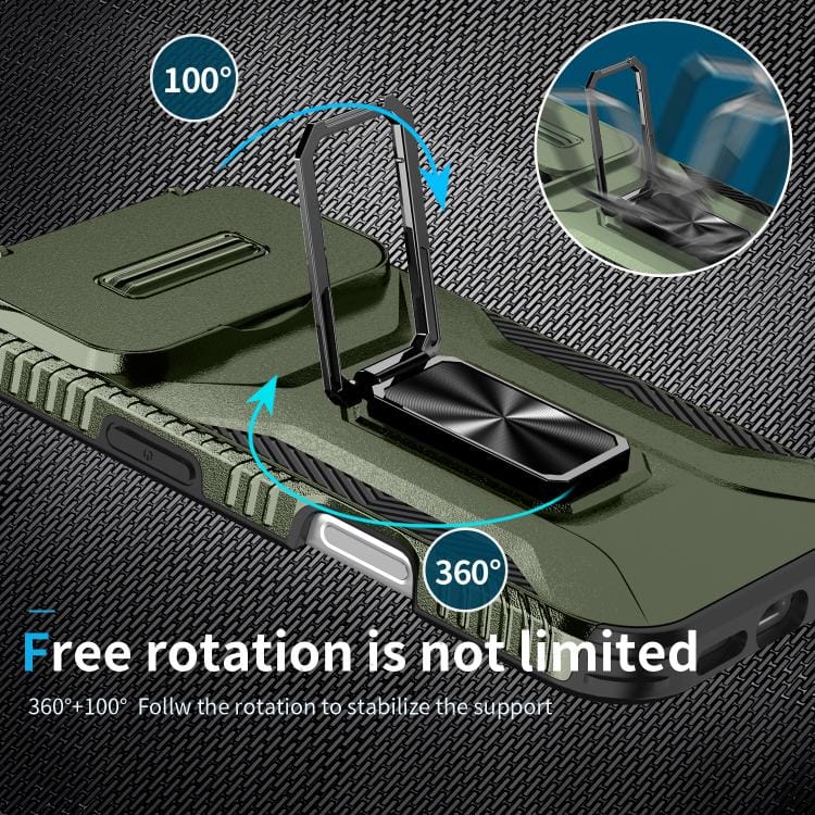 Sliding Camshield Holder Phone Case, For iPhone 17 Pro