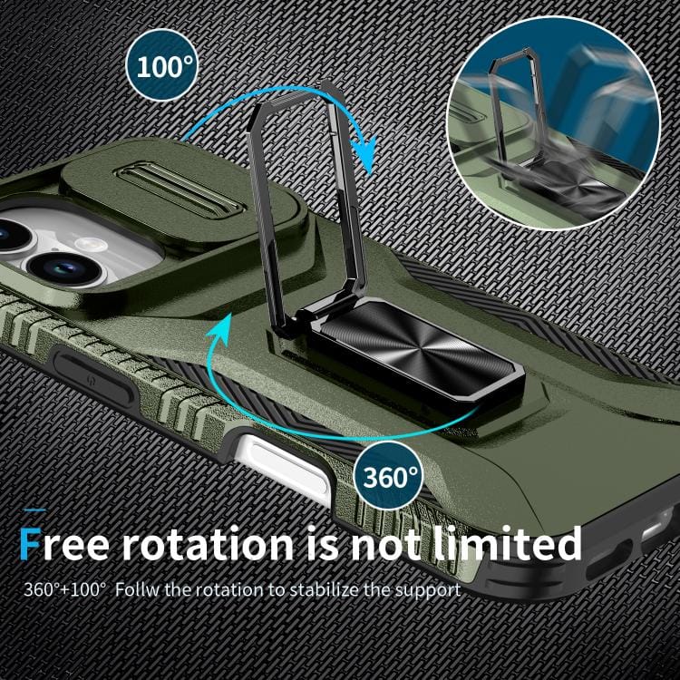 Sliding Camshield Holder Phone Case, For iPhone 17