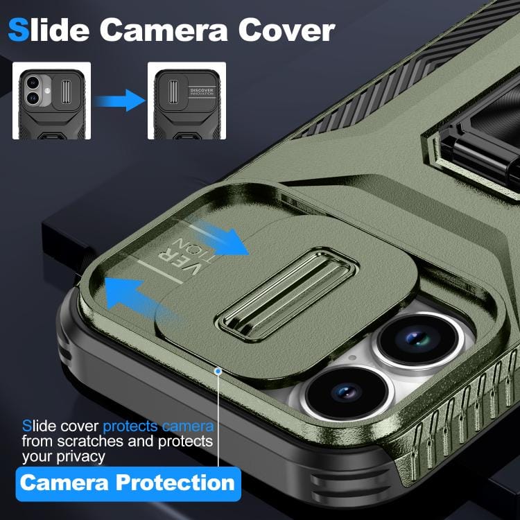 Sliding Camshield Holder Phone Case, For iPhone 17