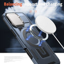 Shield Frame Holder MagSafe Phone Case, For iPhone 16 Pro