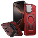 Shield Frame Holder MagSafe Phone Case, For iPhone 16 Pro