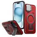 Shield Frame Holder MagSafe Phone Case, For iPhone 15 Plus