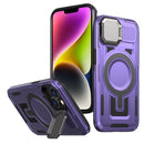 Shield Frame Holder MagSafe Phone Case, For iPhone 14 Plus
