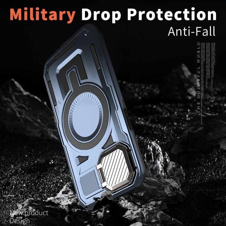 Shield Frame Holder MagSafe Phone Case, For iPhone 14