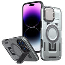 Shield Frame Holder MagSafe Phone Case, For iPhone 14 Pro