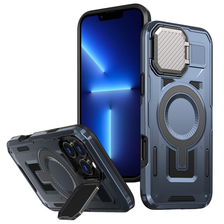 Shield Frame Holder MagSafe Phone Case, For iPhone 13 Pro