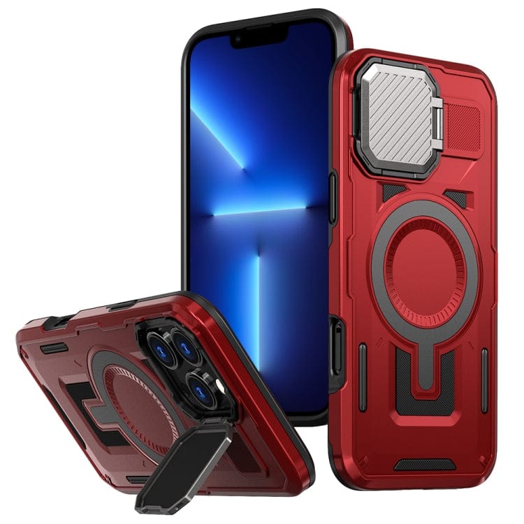 Shield Frame Holder MagSafe Phone Case, For iPhone 13 Pro