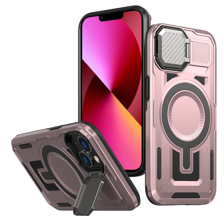 Shield Frame Holder MagSafe Phone Case, For iPhone 13