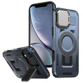 Shield Frame Holder MagSafe Phone Case, For iPhone XR