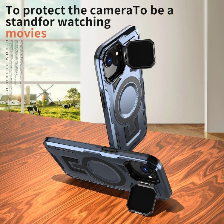 Shield Frame Holder MagSafe Phone Case, For iPhone 16e