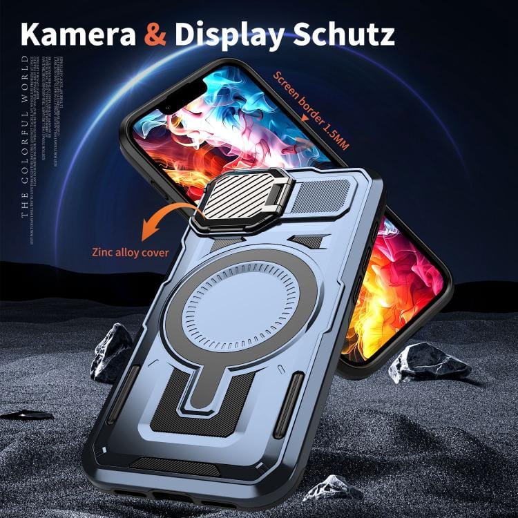 Shield Frame Holder MagSafe Phone Case, For iPhone 16e