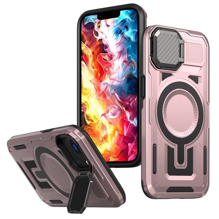 Shield Frame Holder MagSafe Phone Case, For iPhone 16e