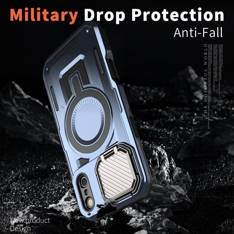 Shield Frame Holder MagSafe Phone Case, For iPhone 17 Pro