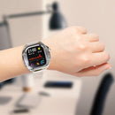 RedPepper Armor Metal Case Integrated Silicone Watch Band...