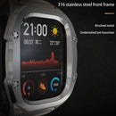 RedPepper Armor Metal Case Integrated Silicone Watch Band...