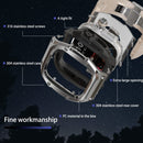 RedPepper Armor Metal Case Integrated Silicone Watch Band...