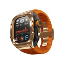 RedPepper Armor Metal Case Integrated Silicone Watch Band...