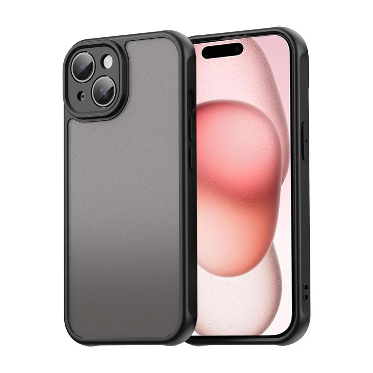 Fan Dun Series Frosted Hybrid Phone Case for iPhone 11–13